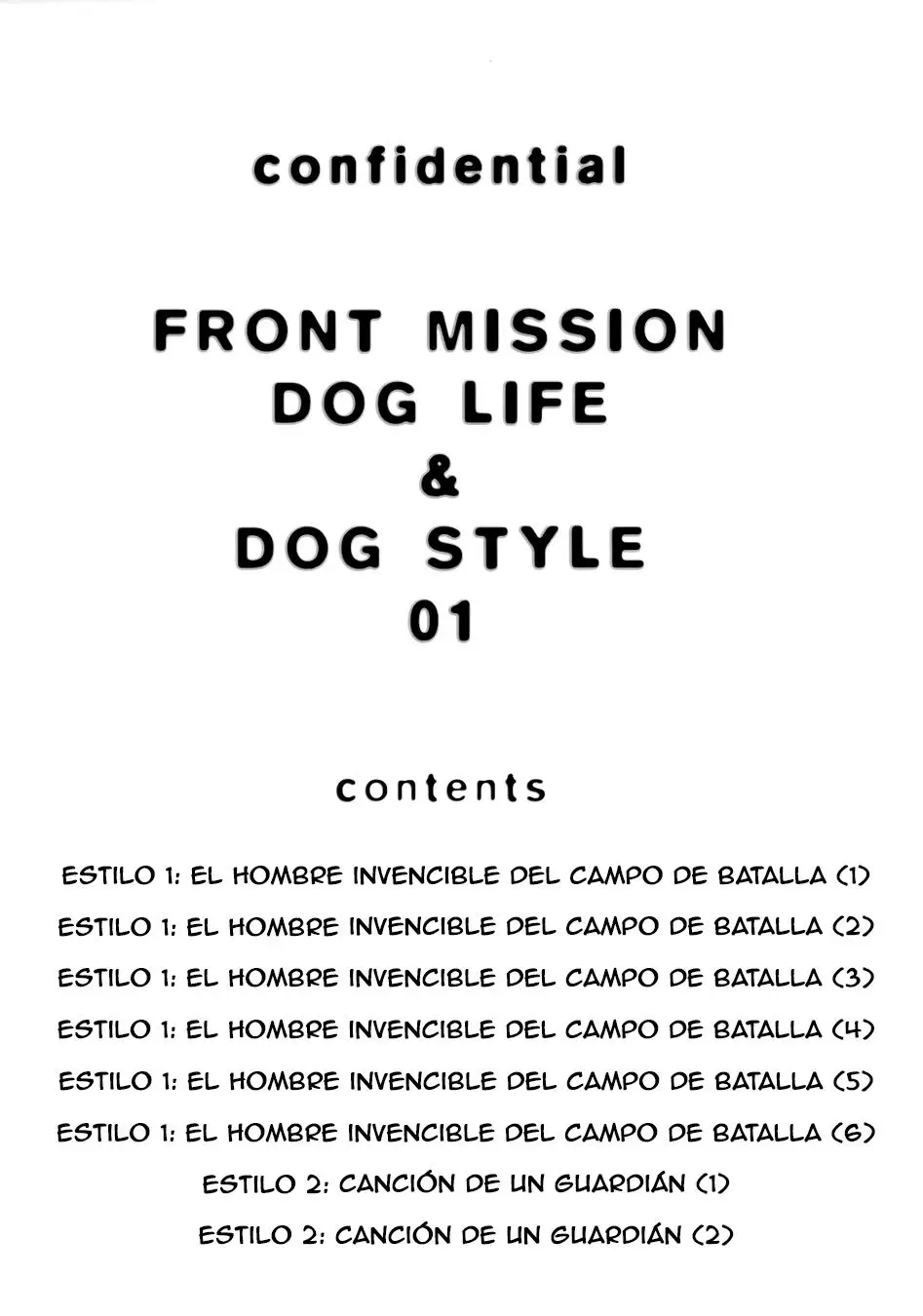 Front Mission - Dog Life & Dog Style (2007) - Capítulo  - Página 5 - LectorTMOo