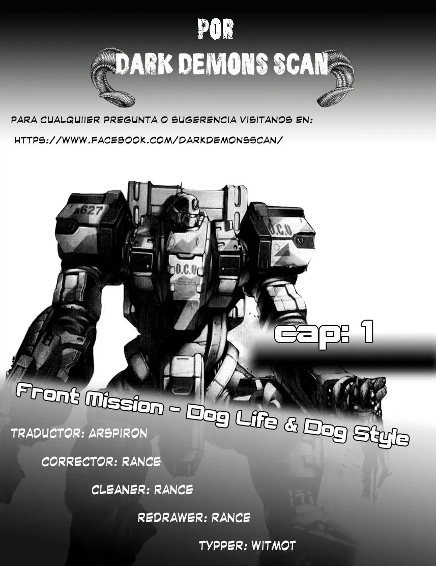 Front Mission - Dog Life & Dog Style (2007) - Capítulo 1 - Página 1 - LectorTMOo