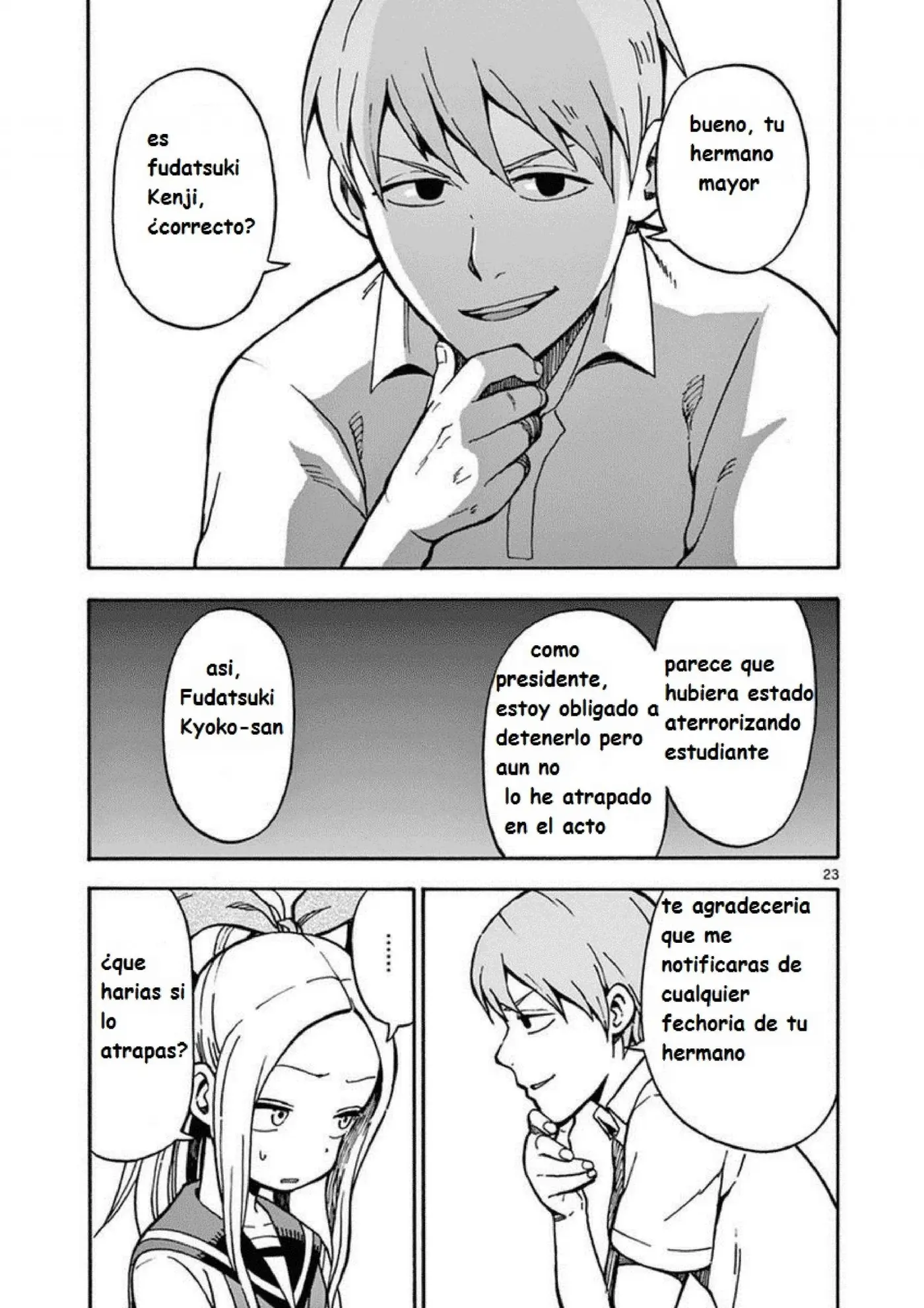 Fudatsuki no Kyoko-chan (2013) - Capítulo 27 - Página 23 - LectorTMOo