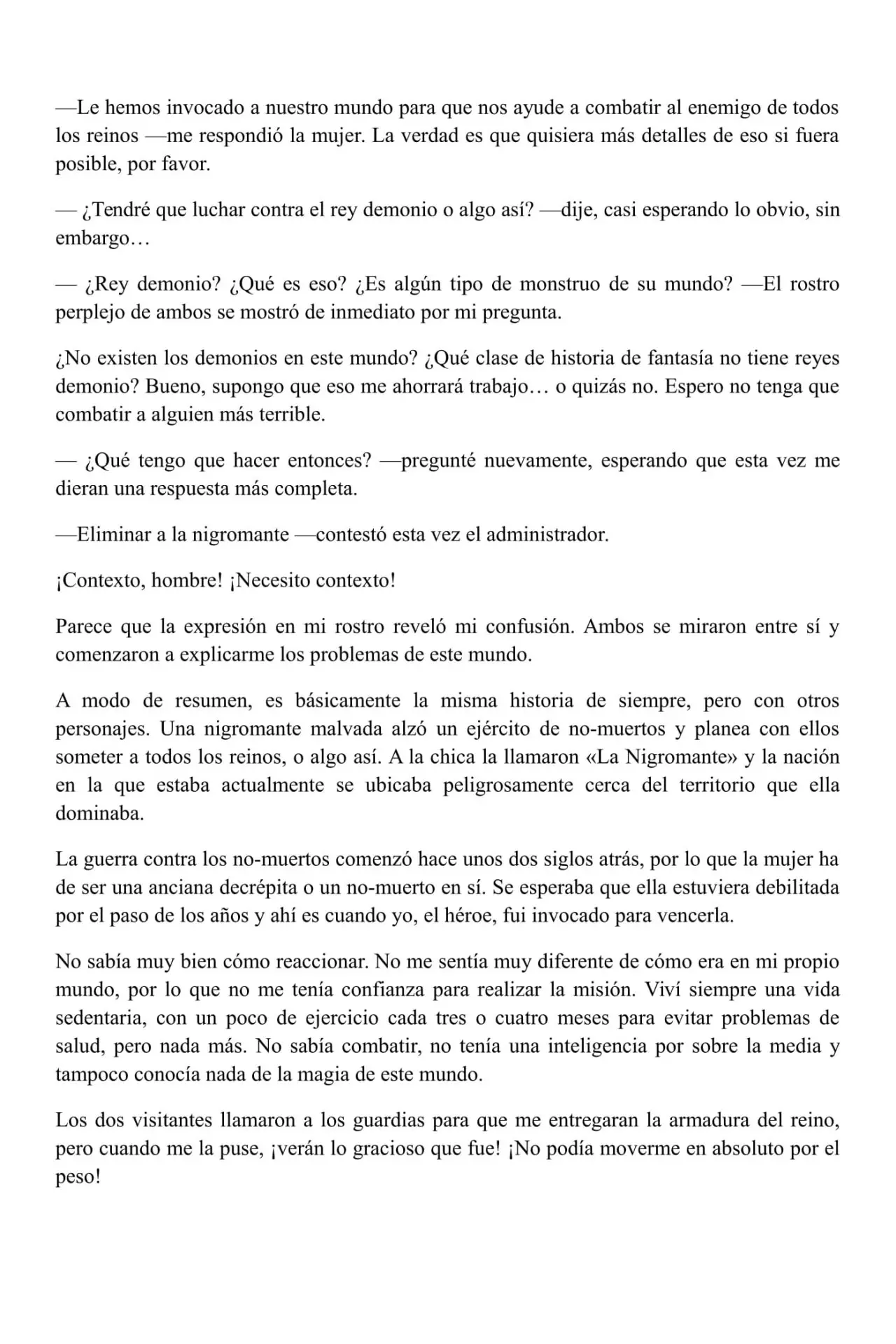 Fui enviado a otro mundo, pero morí y ahora soy un zombi (2019) - Capítulo 1 - Página 4 - LectorTMOo