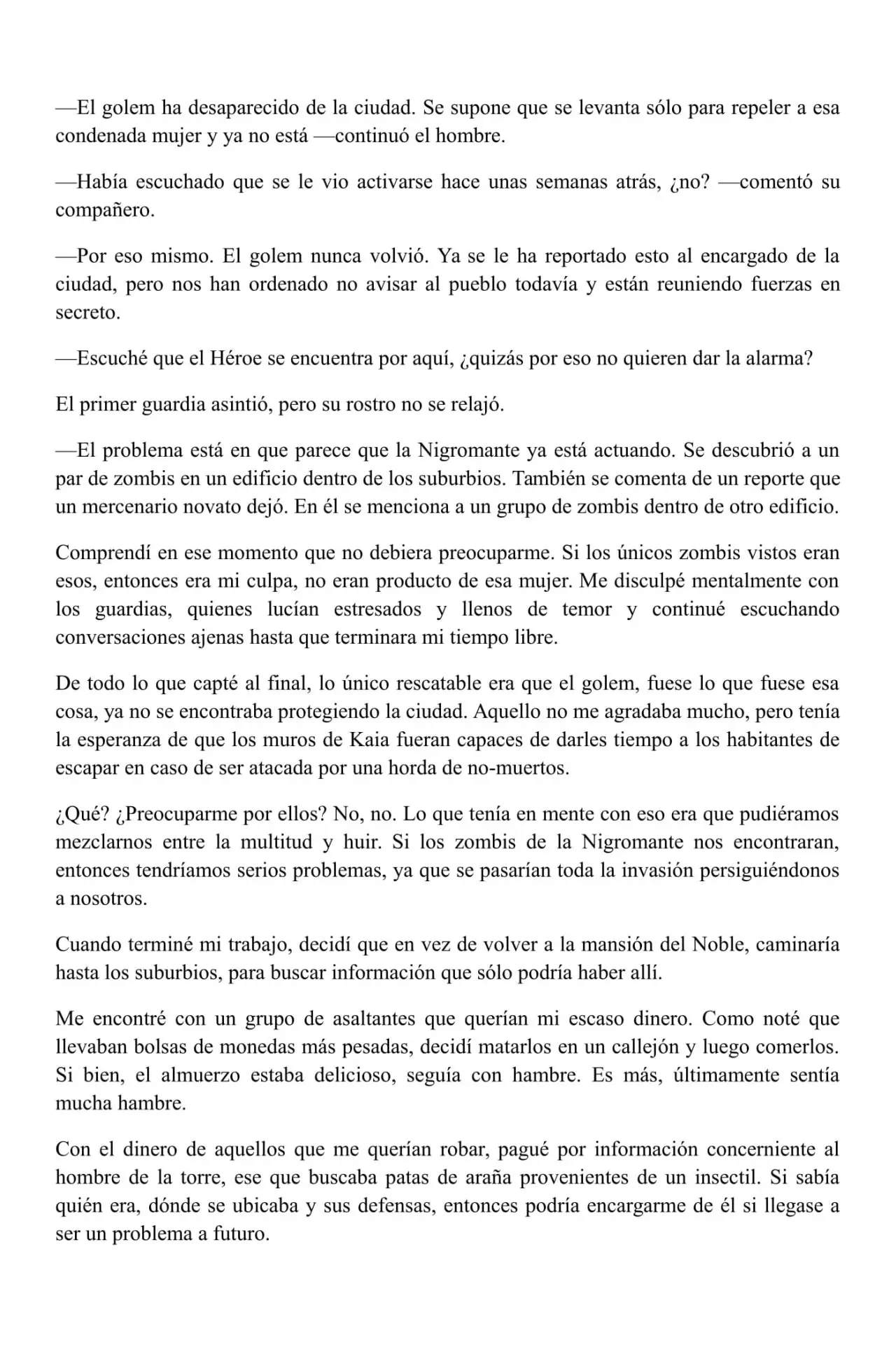 Fui enviado a otro mundo, pero morí y ahora soy un zombi (2019) - Capítulo 22 - Página 5 - LectorTMOo