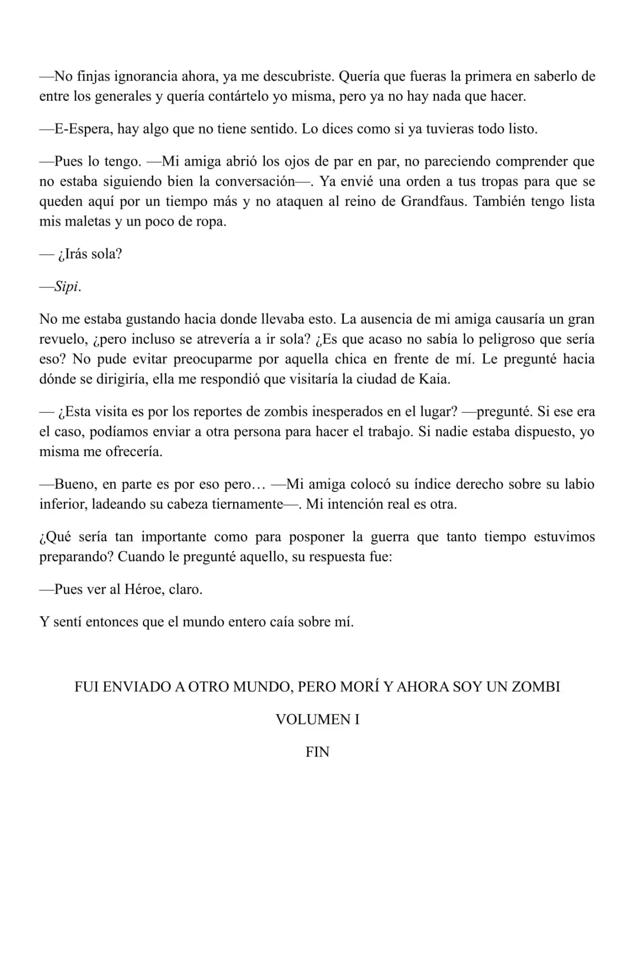 Fui enviado a otro mundo, pero morí y ahora soy un zombi (2019) - Capítulo 31 - Página 4 - LectorTMOo