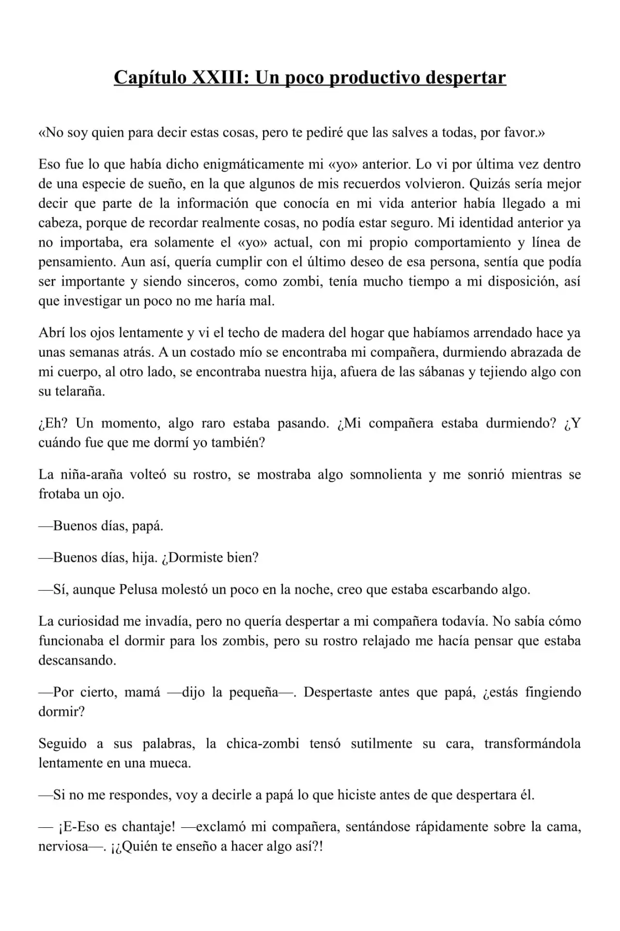 Fui enviado a otro mundo, pero morí y ahora soy un zombi (2019) - Capítulo 34 - Página 1 - LectorTMOo