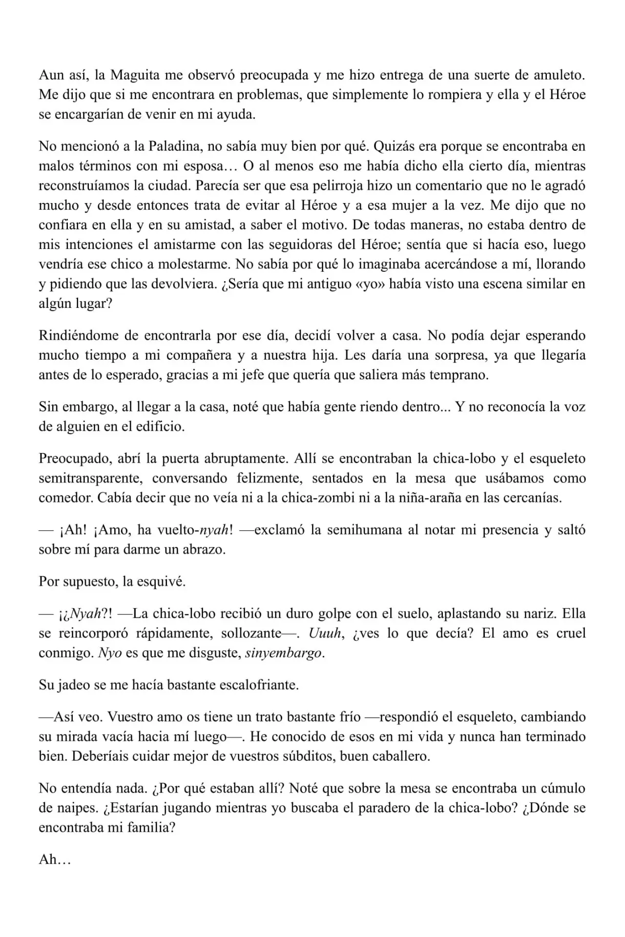 Fui enviado a otro mundo, pero morí y ahora soy un zombi (2019) - Capítulo 35 - Página 6 - LectorTMOo