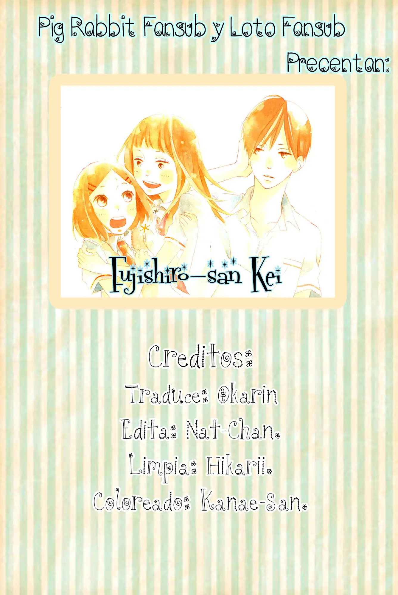 Fujishiro-san Kei (2012) - Capítulo 1 - Página 2 - LectorTMOo
