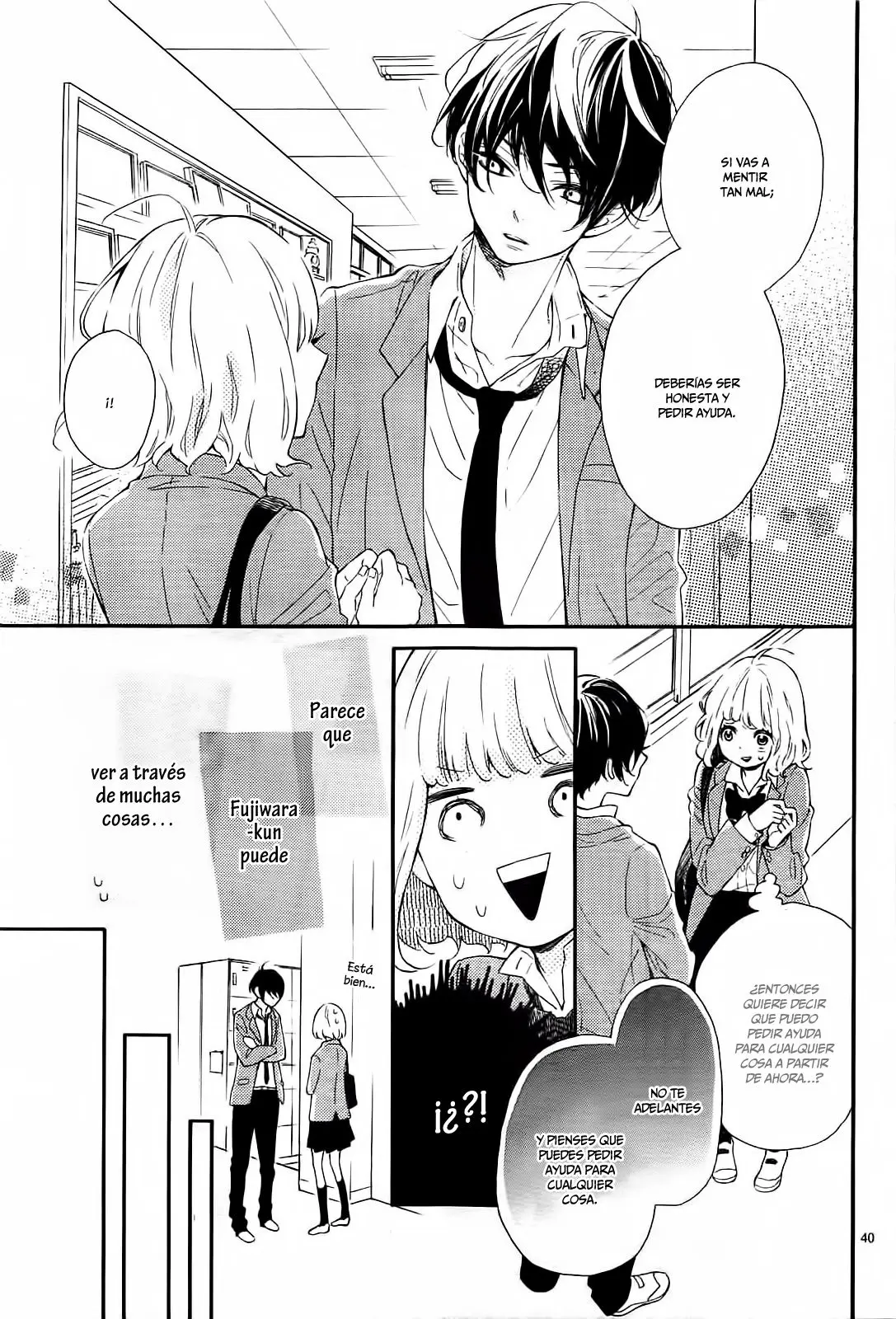 Fujiwara-Kun Wa Daitai Tadashii (2016) - Capítulo 1 - Página 45 - LectorTMOo