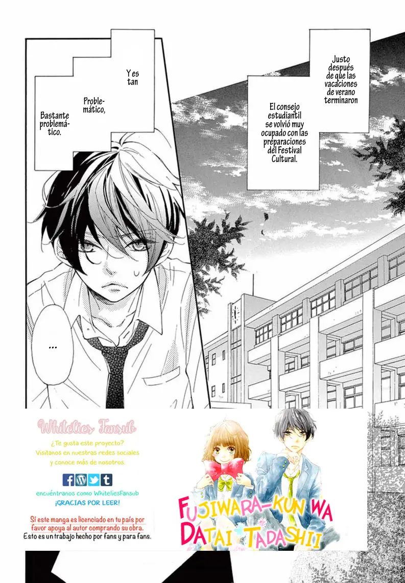 Fujiwara-Kun Wa Daitai Tadashii (2016) - Capítulo 12 - Página 4 - LectorTMOo