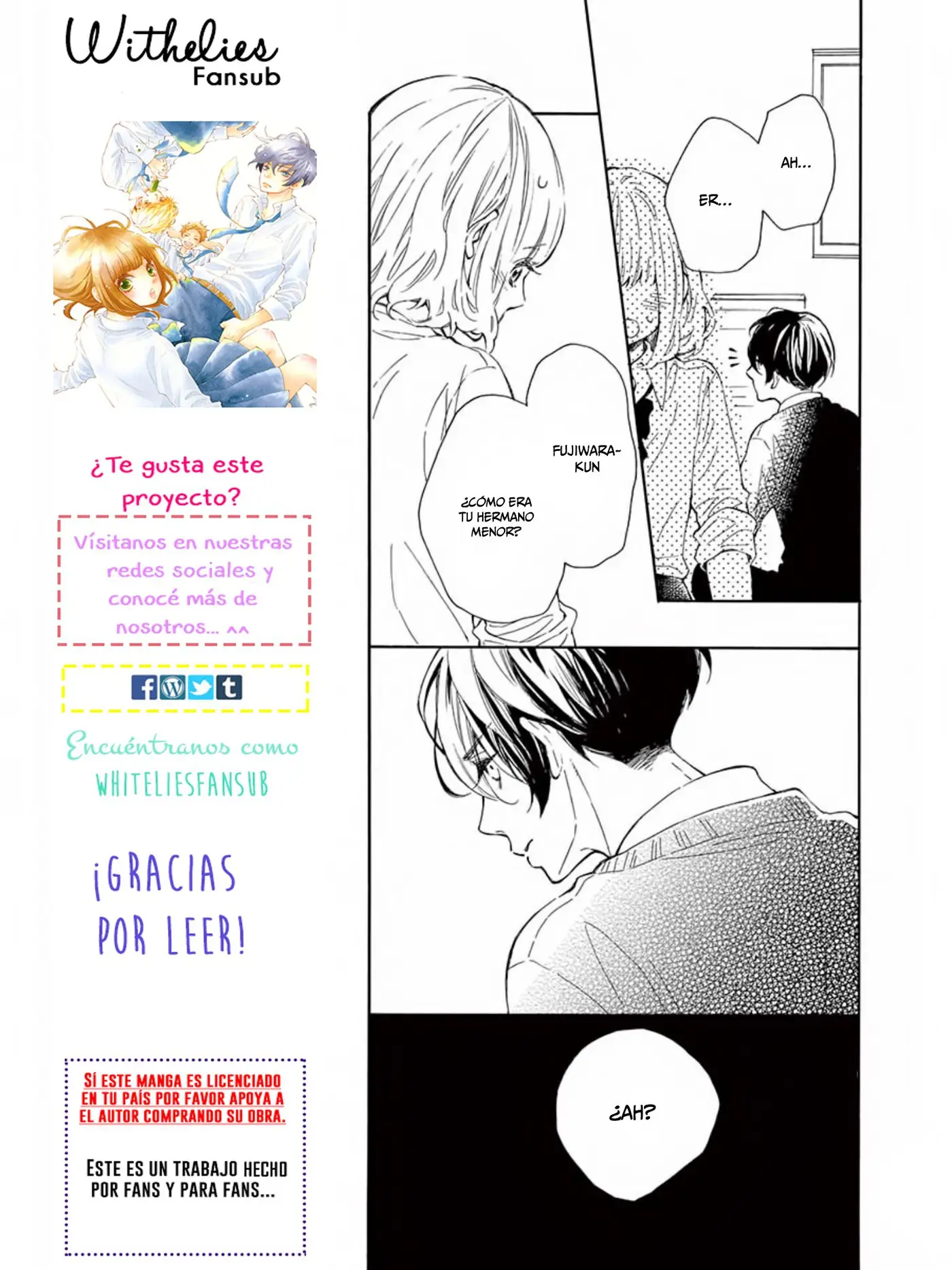 Fujiwara-Kun Wa Daitai Tadashii (2016) - Capítulo 14 - Página 29 - LectorTMOo