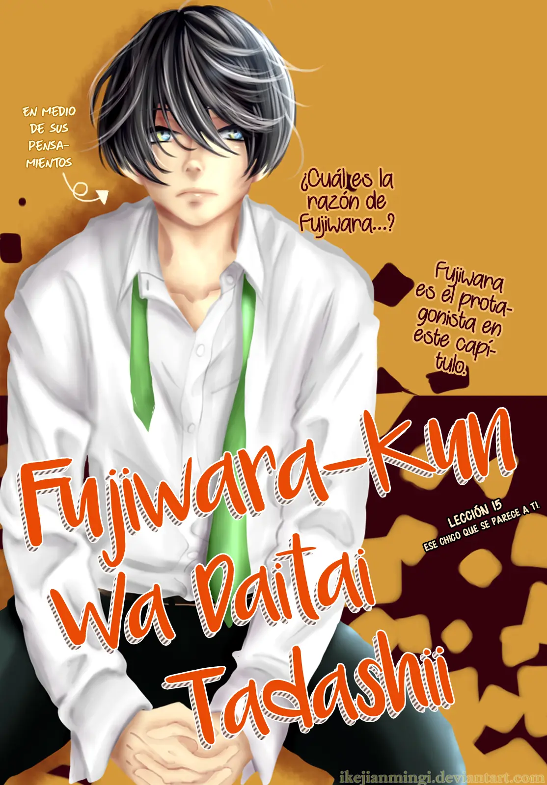 Fujiwara-Kun Wa Daitai Tadashii (2016) - Capítulo 15 - Página 4 - LectorTMOo