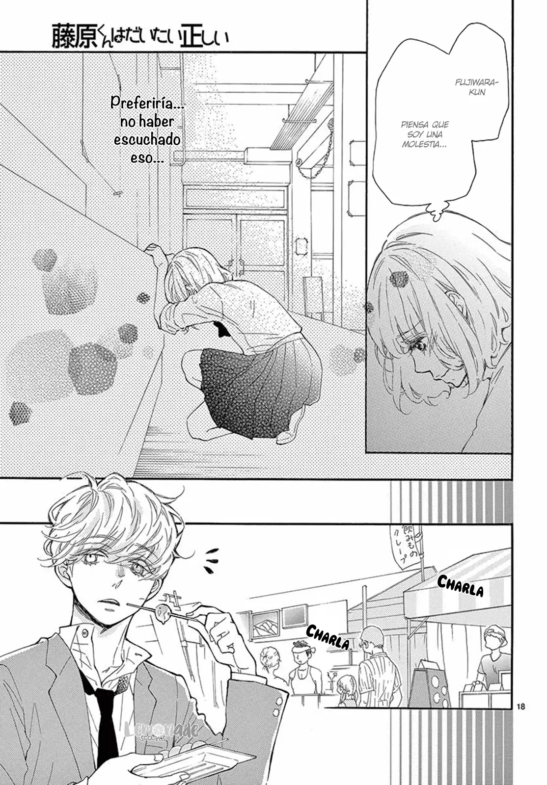 Fujiwara-Kun Wa Daitai Tadashii (2016) - Capítulo 17 - Página 21 - LectorTMOo