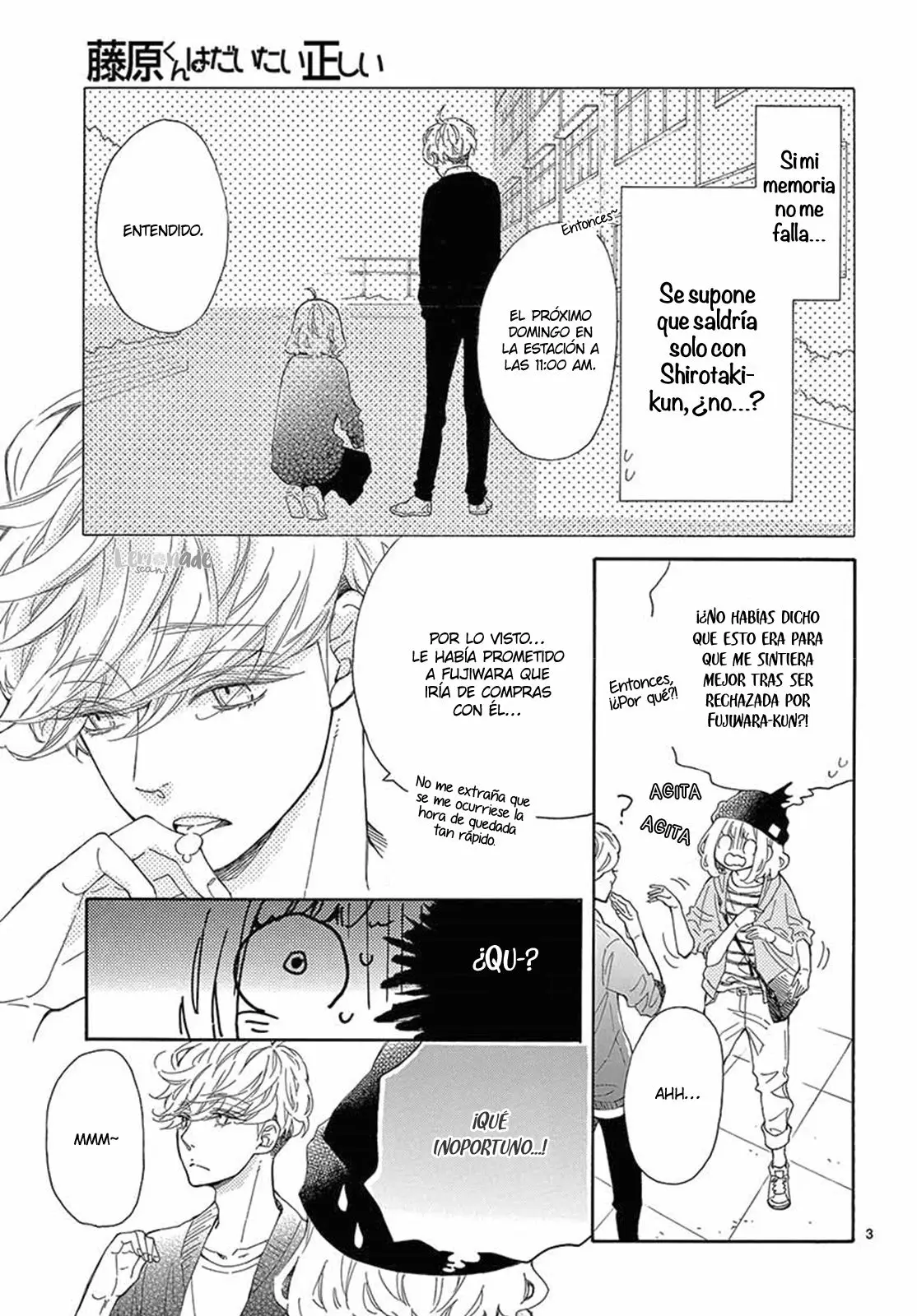 Fujiwara-Kun Wa Daitai Tadashii (2016) - Capítulo 19 - Página 6 - LectorTMOo