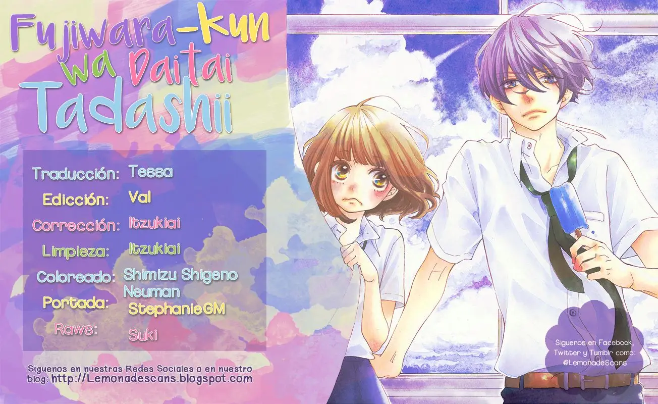 Fujiwara-Kun Wa Daitai Tadashii (2016) - Capítulo 7 - Página 3 - LectorTMOo