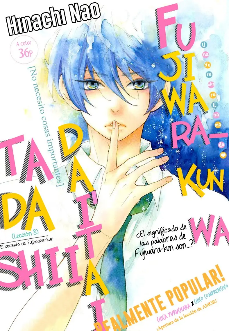 Fujiwara-Kun Wa Daitai Tadashii (2016) - Capítulo 8 - Página 4 - LectorTMOo