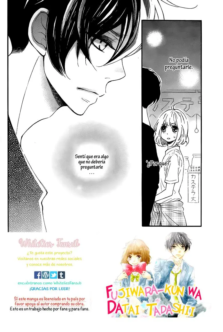 Fujiwara-Kun Wa Daitai Tadashii (2016) - Capítulo 8 - Página 7 - LectorTMOo