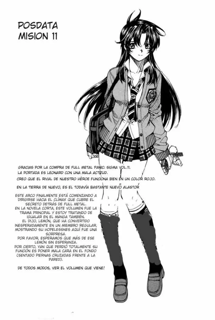 Full Metal Panic! Sigma (2005) - Capítulo 47 - Página 39 - LectorTMOo