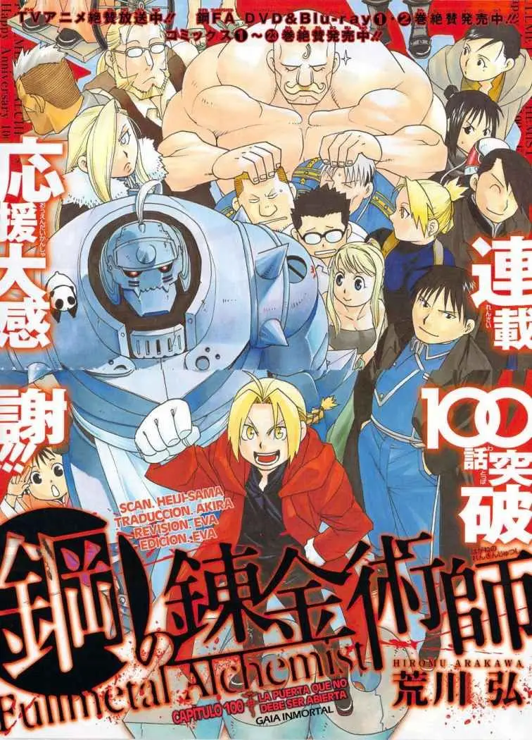 Fullmetal Alchemist (2001) - Capítulo 100 - Página 4 - LectorTMOo
