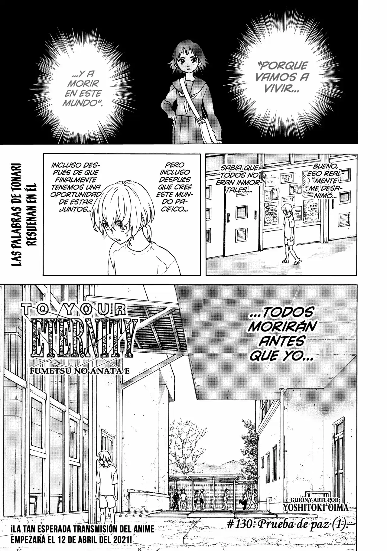 Fumetsu no Anata e (2016) - Capítulo 130.1 - Página 2 - LectorTMOo