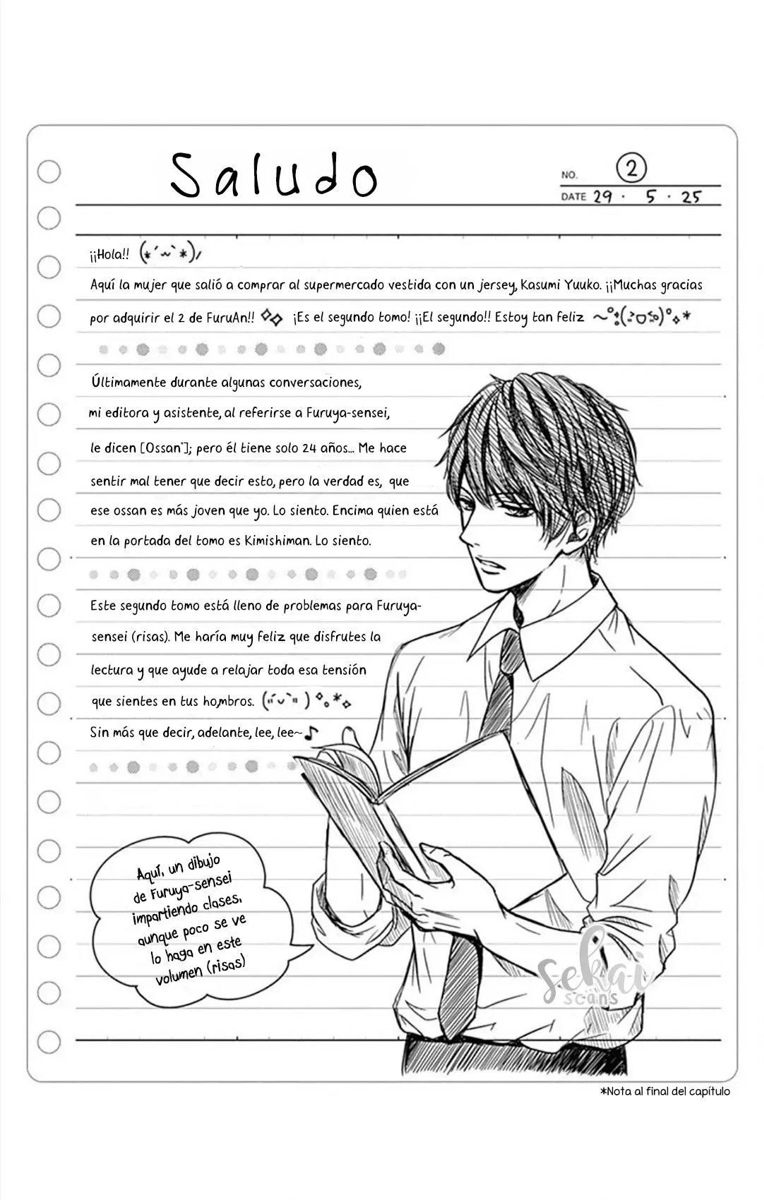 Furuya-sensei wa An-chan no Mono (2016) - Capítulo 5 - Página 8 - LectorTMOo