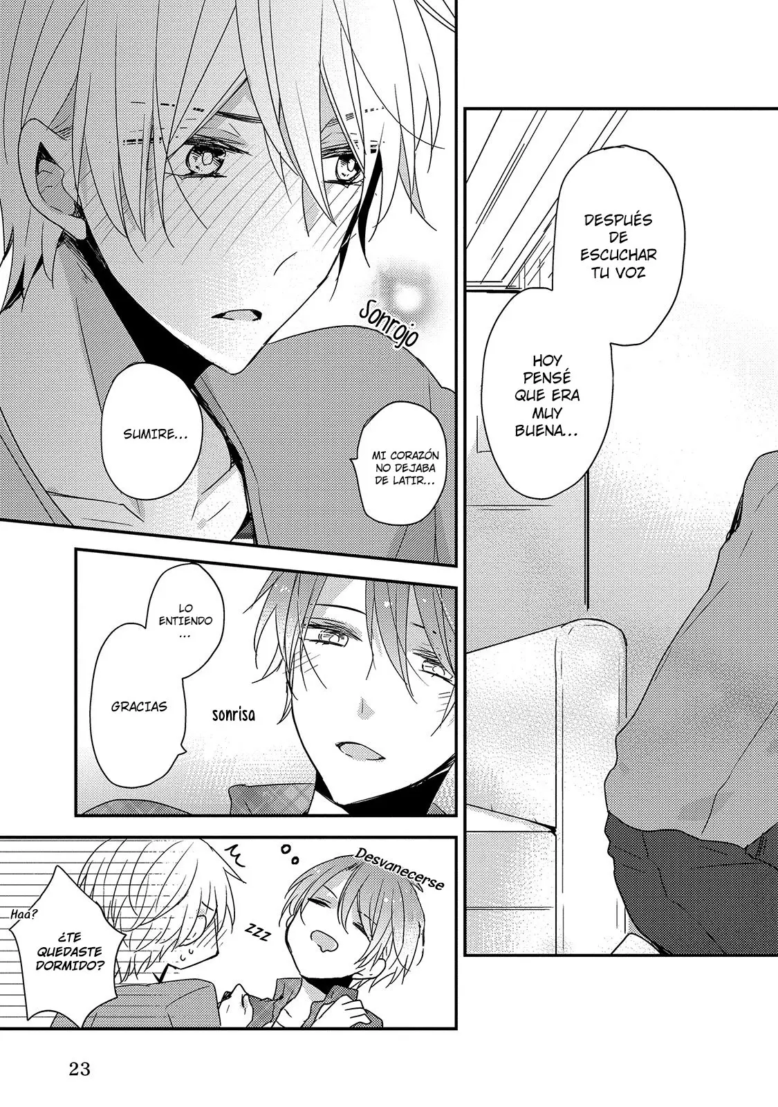 Fushidara na kimi no koe (2015) - Capítulo 1 - Página 27 - LectorTMOo