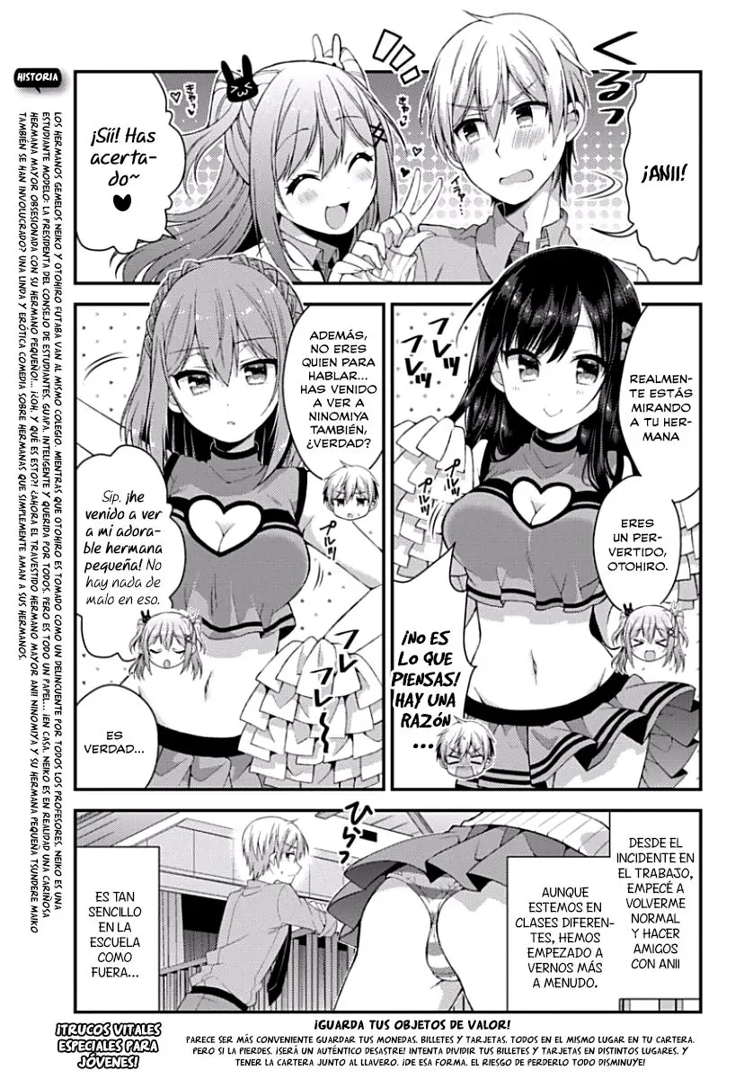Futaba-san Chi no Kyoudai (2017) - Capítulo 8 - Página 4 - LectorTMOo