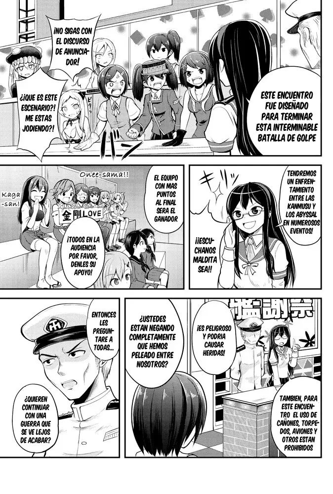 Fuuun! All-Star Kanshasai (Kantai Collection -KanColle-) - Capítulo 1 - Página 4 - LectorTMOo