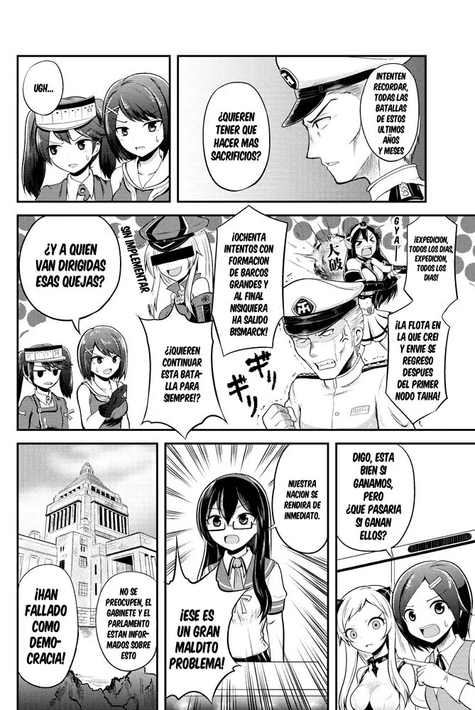 Fuuun! All-Star Kanshasai (Kantai Collection -KanColle-) - Capítulo 1 - Página 5 - LectorTMOo