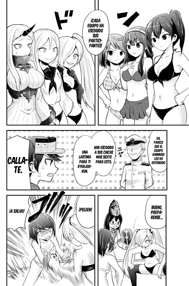 Fuuun! All-Star Kanshasai (Kantai Collection -KanColle-) - Capítulo 1 - Página 11 - LectorTMOo