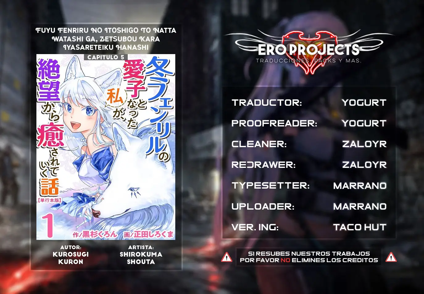 Fuyu Fenriru No Itoshigo To Natta Watashi Ga, Zetsubou Kara Iyasareteiku Hanashi (2020) - Capítulo 5 - Página 1 - LectorTMOo