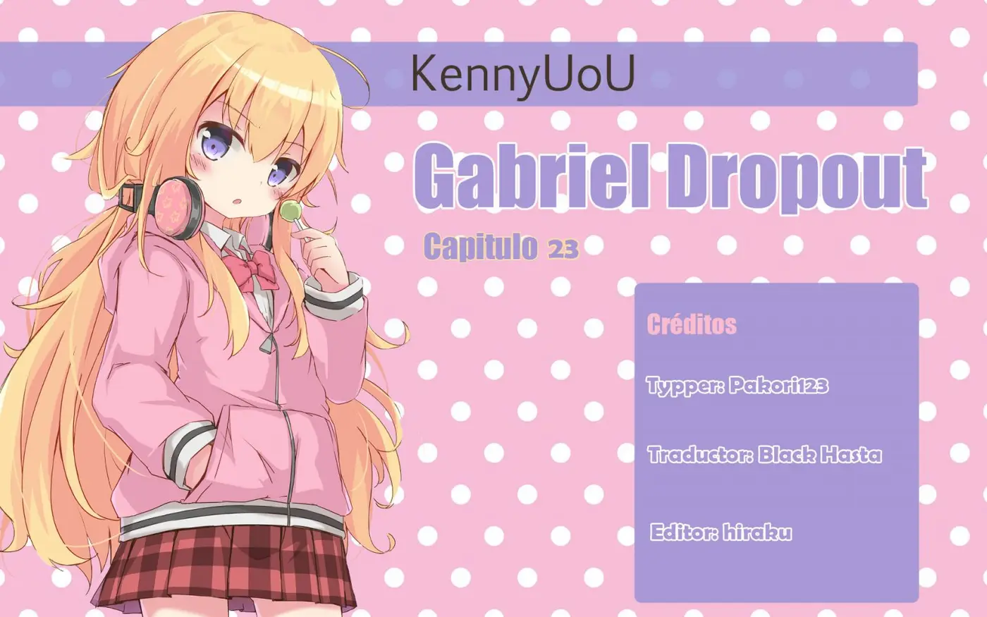 Gabriel Dropout (2014) - Capítulo 23 - Página 1 - LectorTMOo