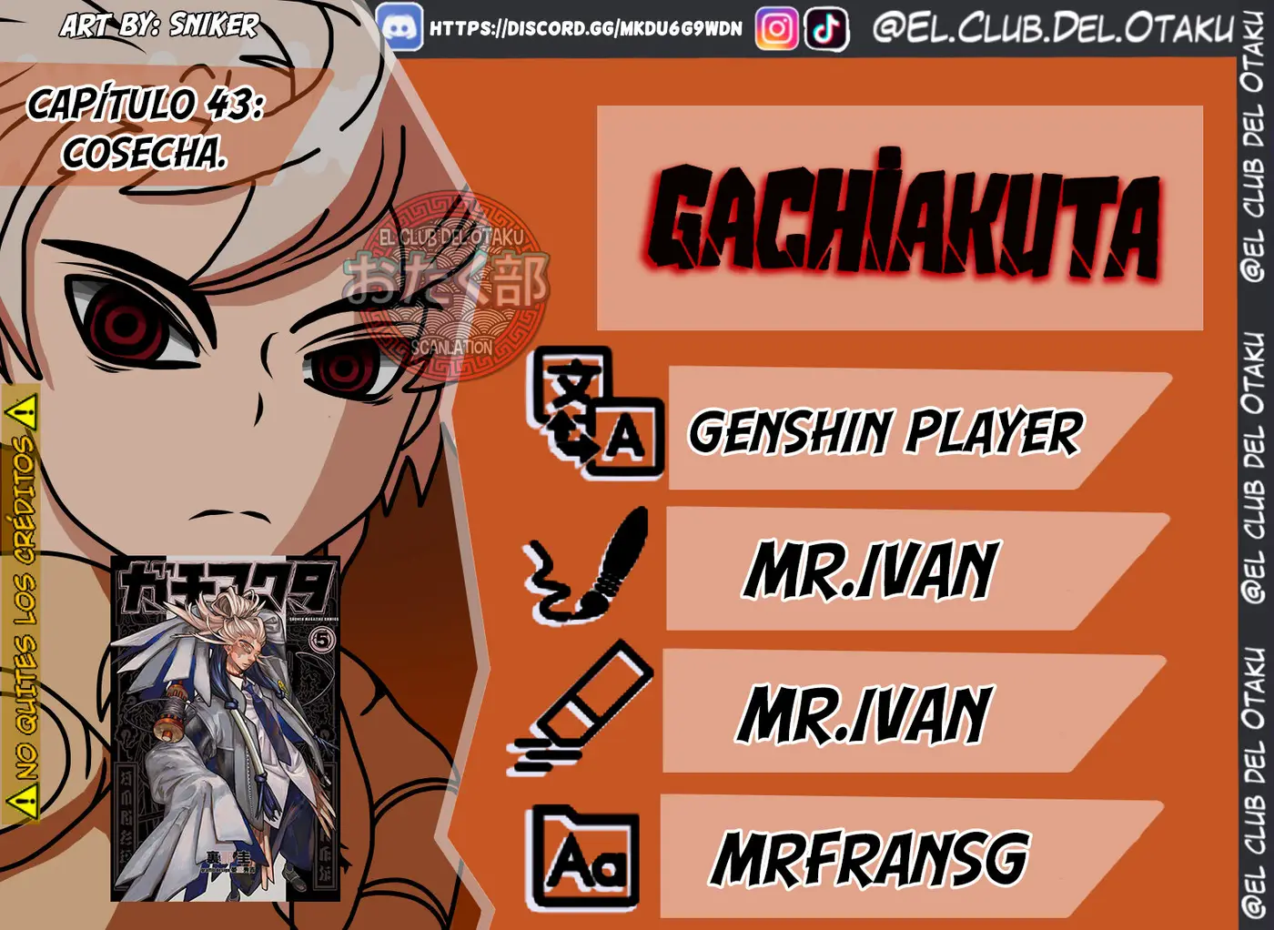 Gachiakuta (2022) - Capítulo 43 - Página 1 - LectorTMOo
