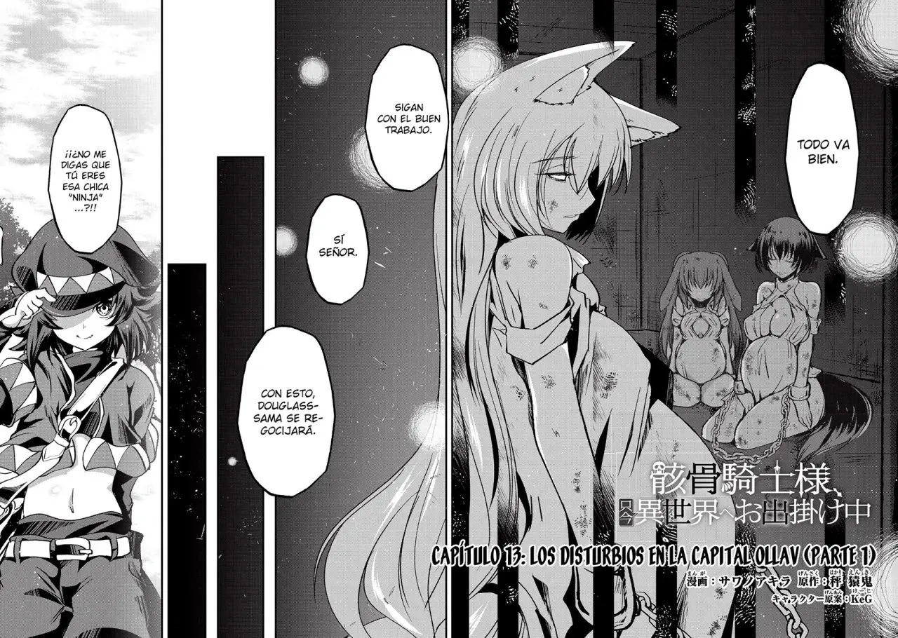 Gaikotsu Kishi-sama, Tadaima Isekai e Odekake-chuu (2017) - Capítulo 13 - Página 3 - LectorTMOo