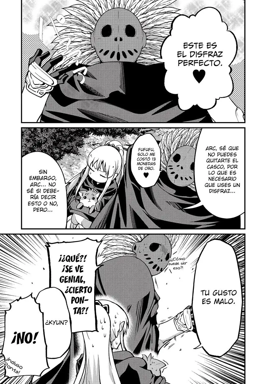 Gaikotsu Kishi-sama, Tadaima Isekai e Odekake-chuu (2017) - Capítulo 13 - Página 21 - LectorTMOo