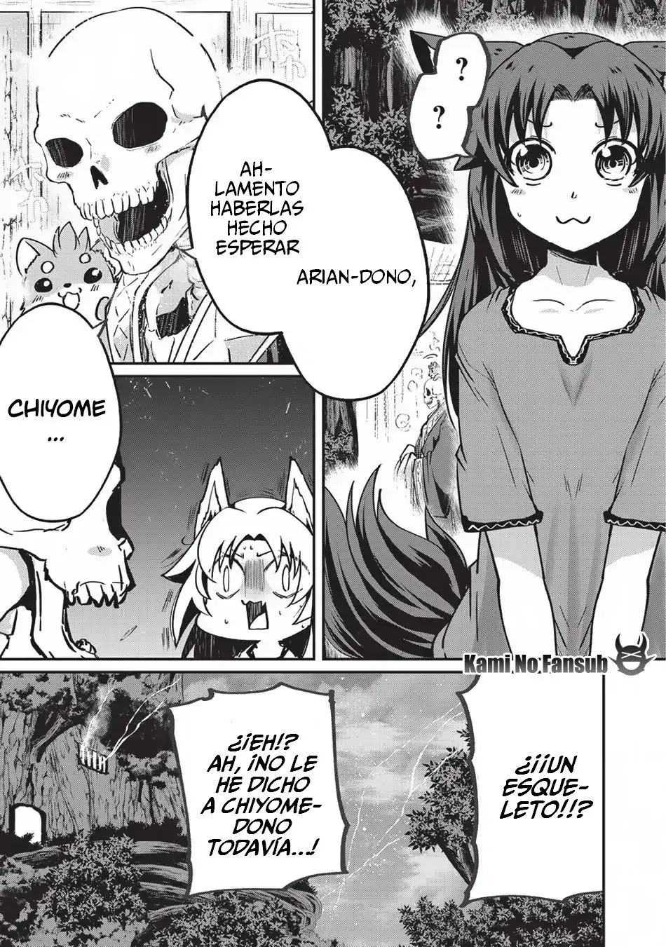 Gaikotsu Kishi-sama, Tadaima Isekai e Odekake-chuu (2017) - Capítulo 21 - Página 14 - LectorTMOo