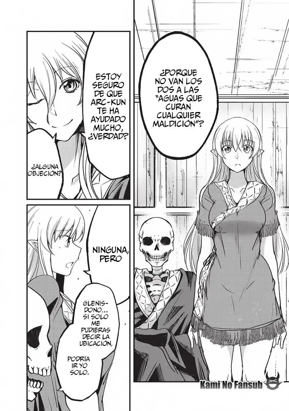 Gaikotsu Kishi-sama, Tadaima Isekai e Odekake-chuu (2017) - Capítulo 21 - Página 17 - LectorTMOo