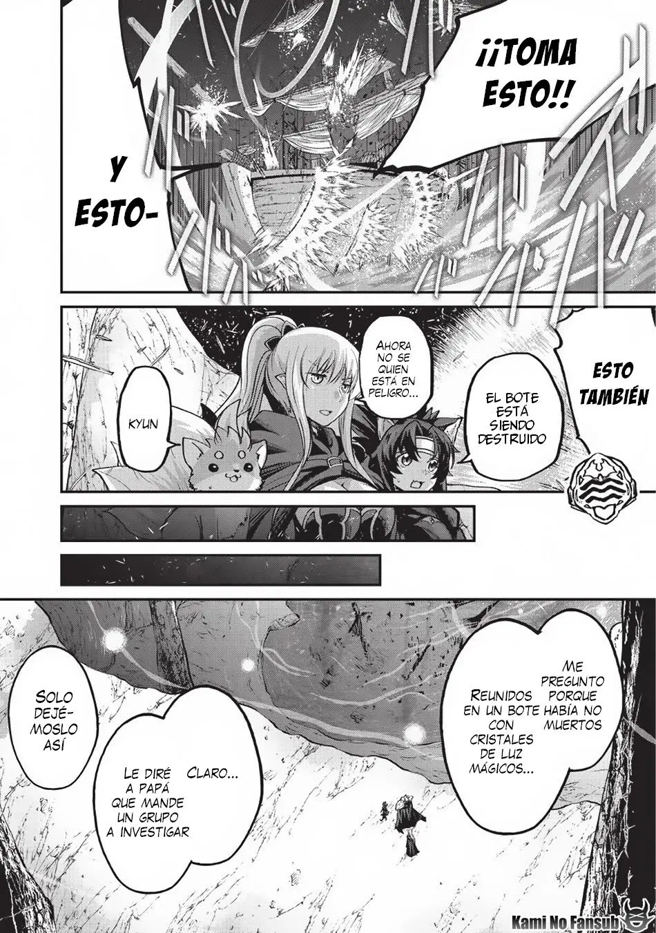 Gaikotsu Kishi-sama, Tadaima Isekai e Odekake-chuu (2017) - Capítulo 22.2 - Página 12 - LectorTMOo