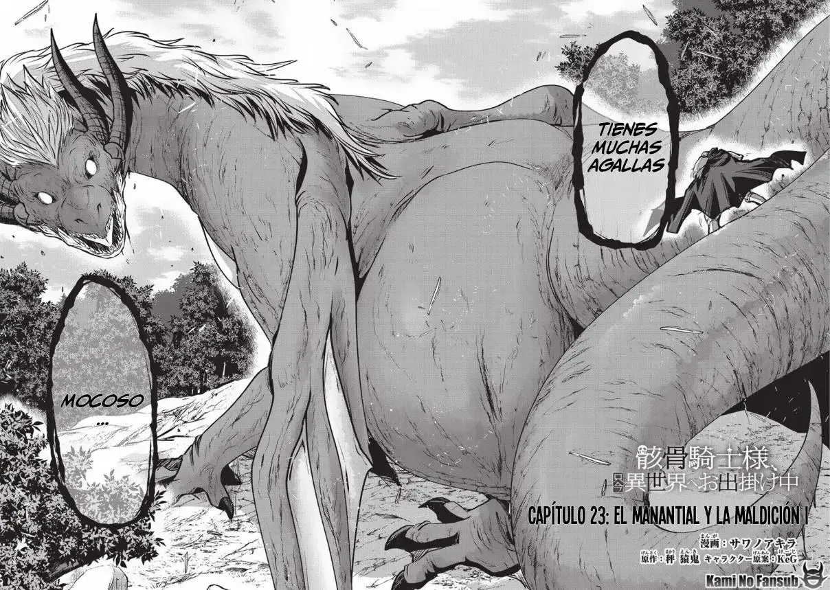 Gaikotsu Kishi-sama, Tadaima Isekai e Odekake-chuu (2017) - Capítulo 23 - Página 4 - LectorTMOo