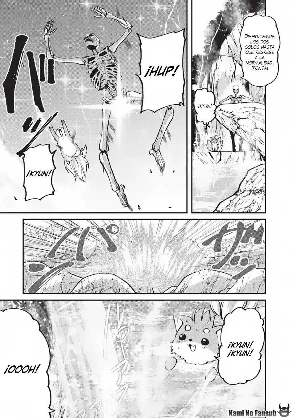Gaikotsu Kishi-sama, Tadaima Isekai e Odekake-chuu (2017) - Capítulo 23 - Página 28 - LectorTMOo