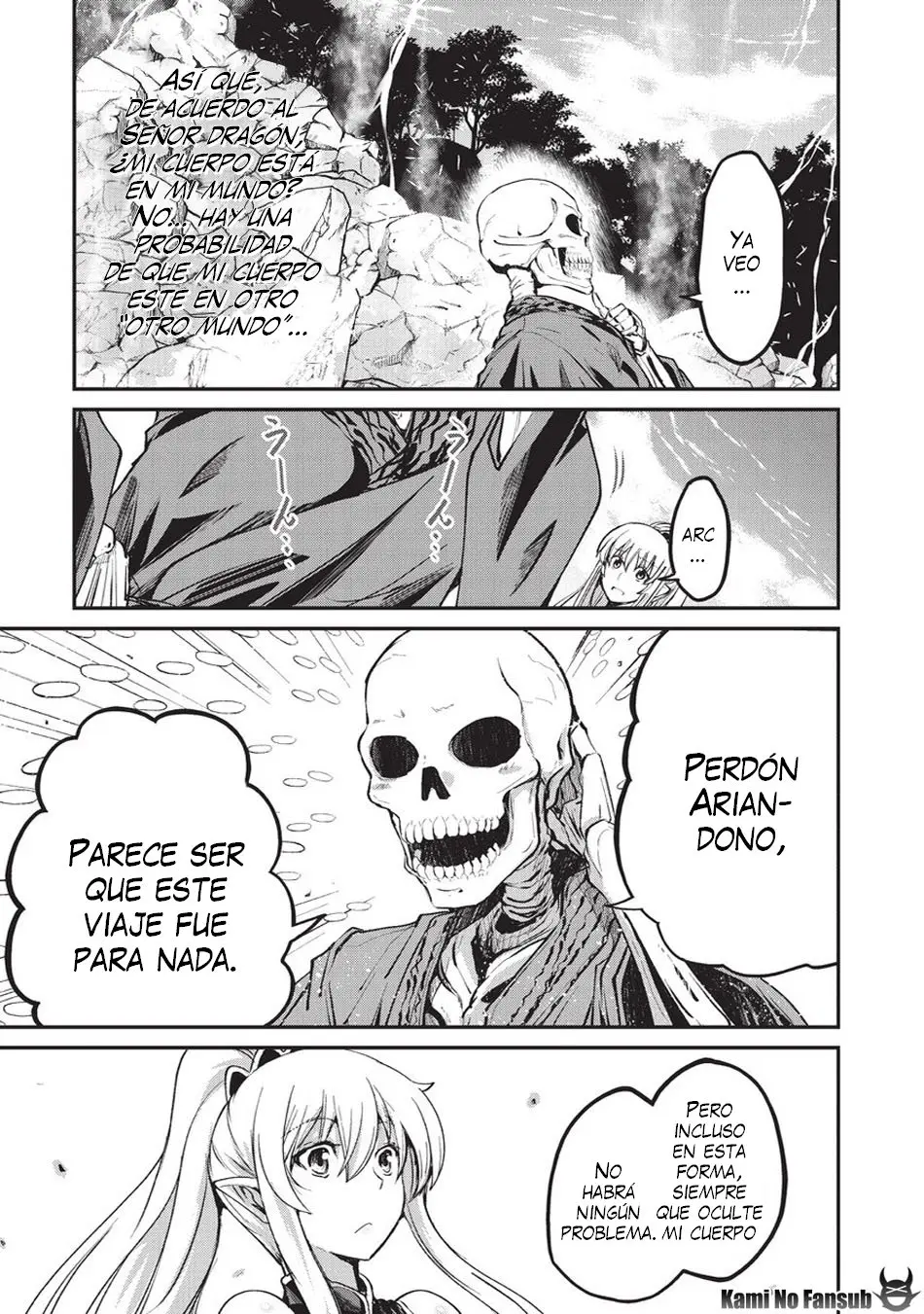 Gaikotsu Kishi-sama, Tadaima Isekai e Odekake-chuu (2017) - Capítulo 24 - Página 22 - LectorTMOo