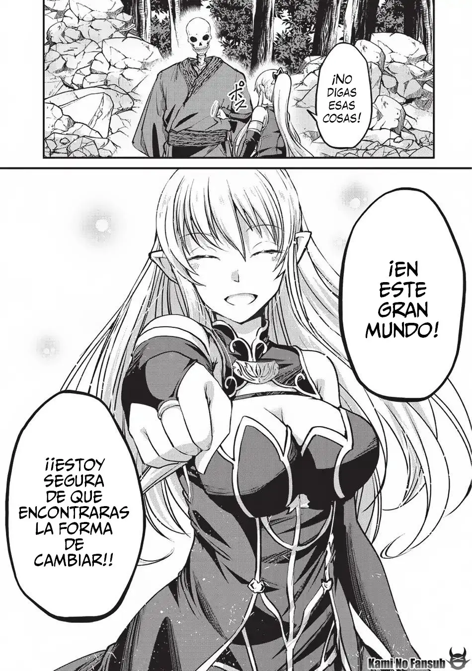 Gaikotsu Kishi-sama, Tadaima Isekai e Odekake-chuu (2017) - Capítulo 24 - Página 23 - LectorTMOo