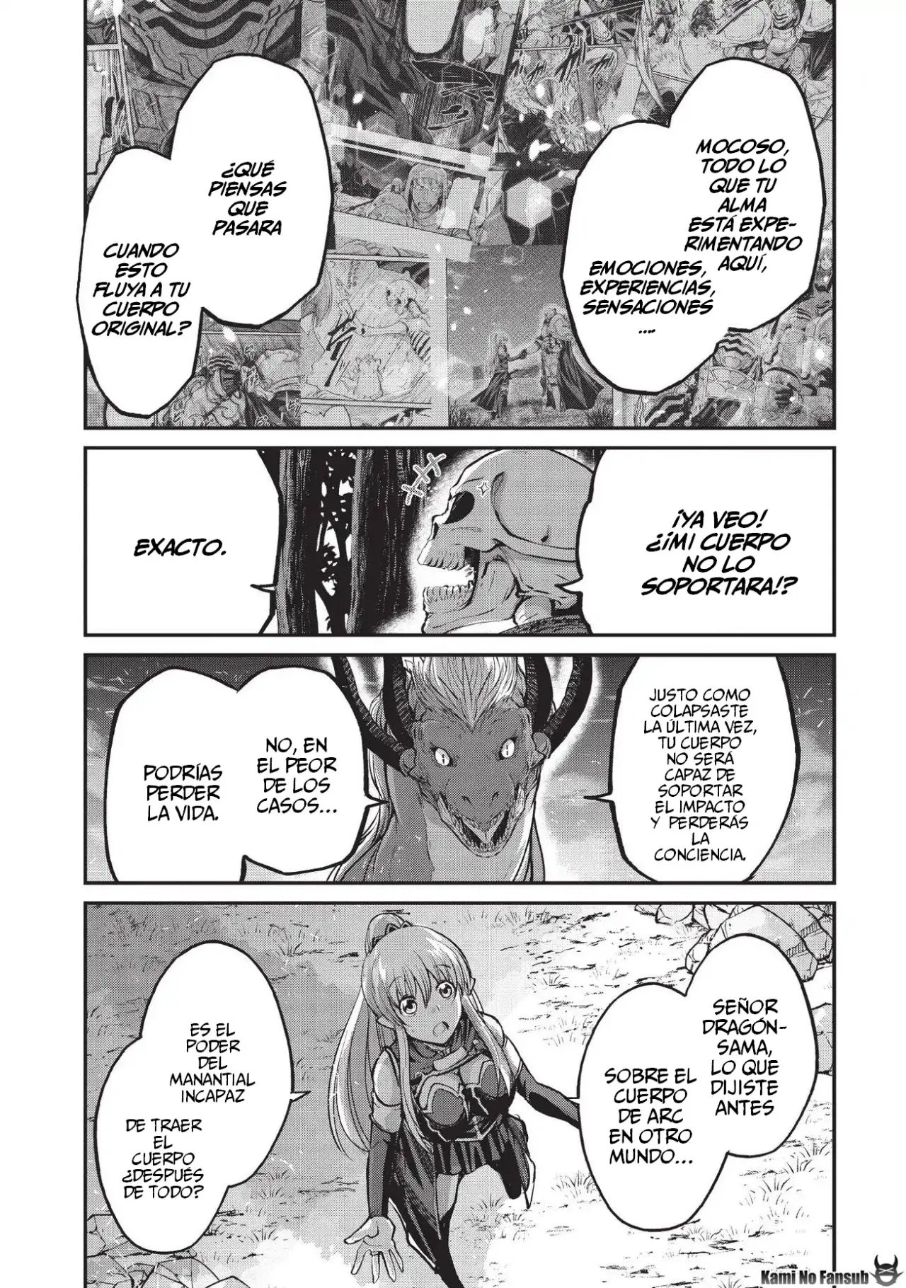 Gaikotsu Kishi-sama, Tadaima Isekai e Odekake-chuu (2017) - Capítulo 25 - Página 13 - LectorTMOo