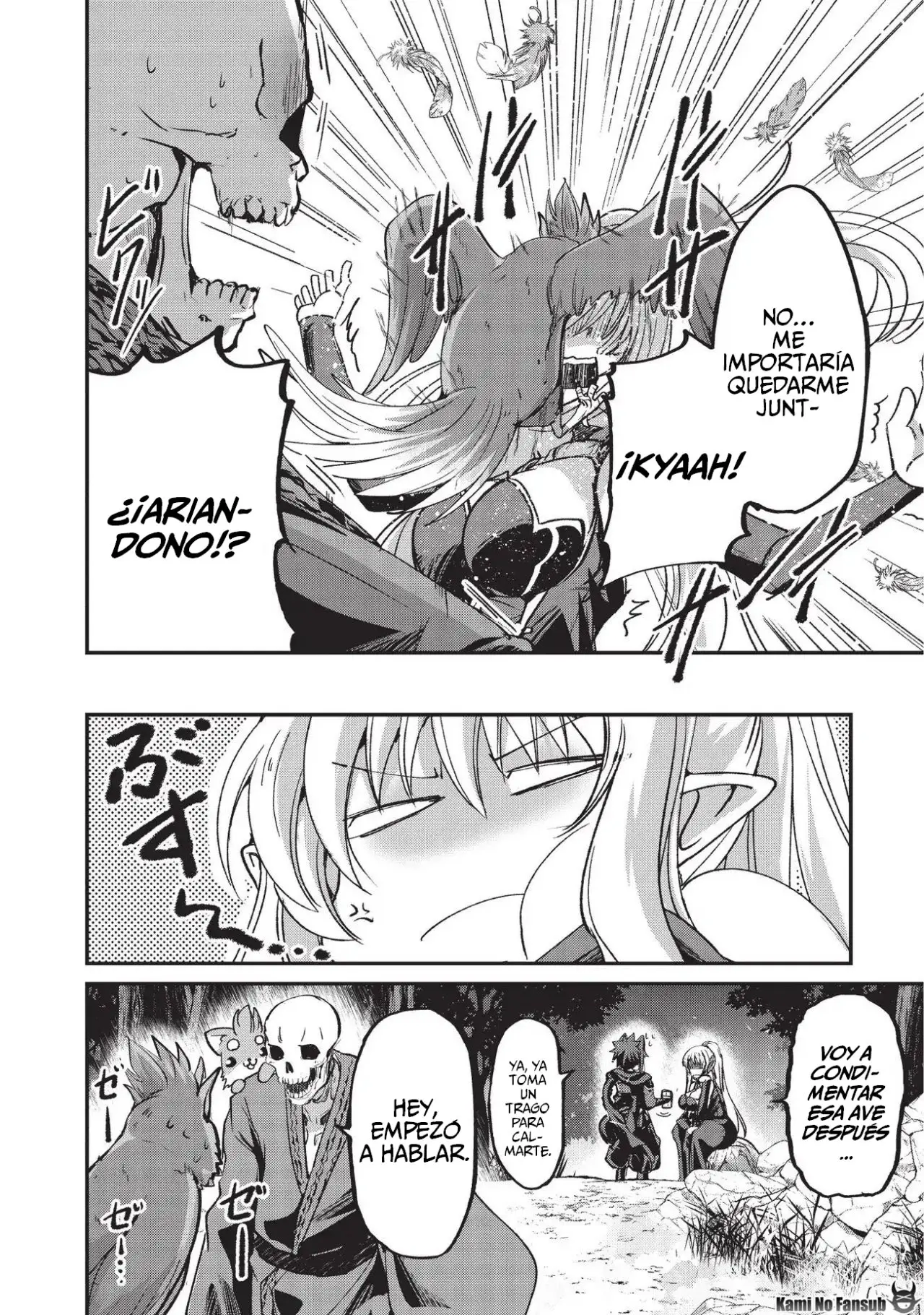 Gaikotsu Kishi-sama, Tadaima Isekai e Odekake-chuu (2017) - Capítulo 25 - Página 15 - LectorTMOo