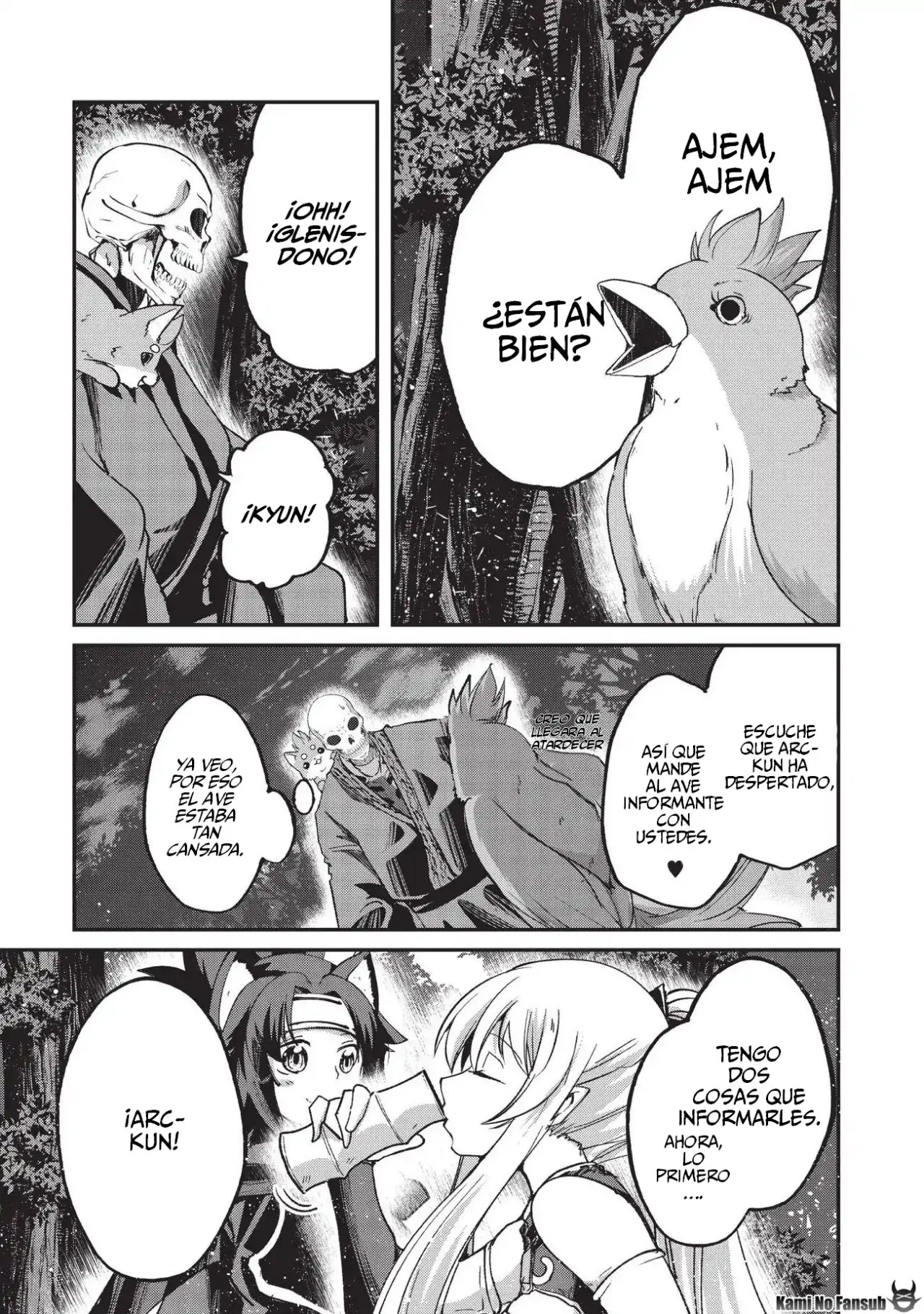 Gaikotsu Kishi-sama, Tadaima Isekai e Odekake-chuu (2017) - Capítulo 25 - Página 16 - LectorTMOo