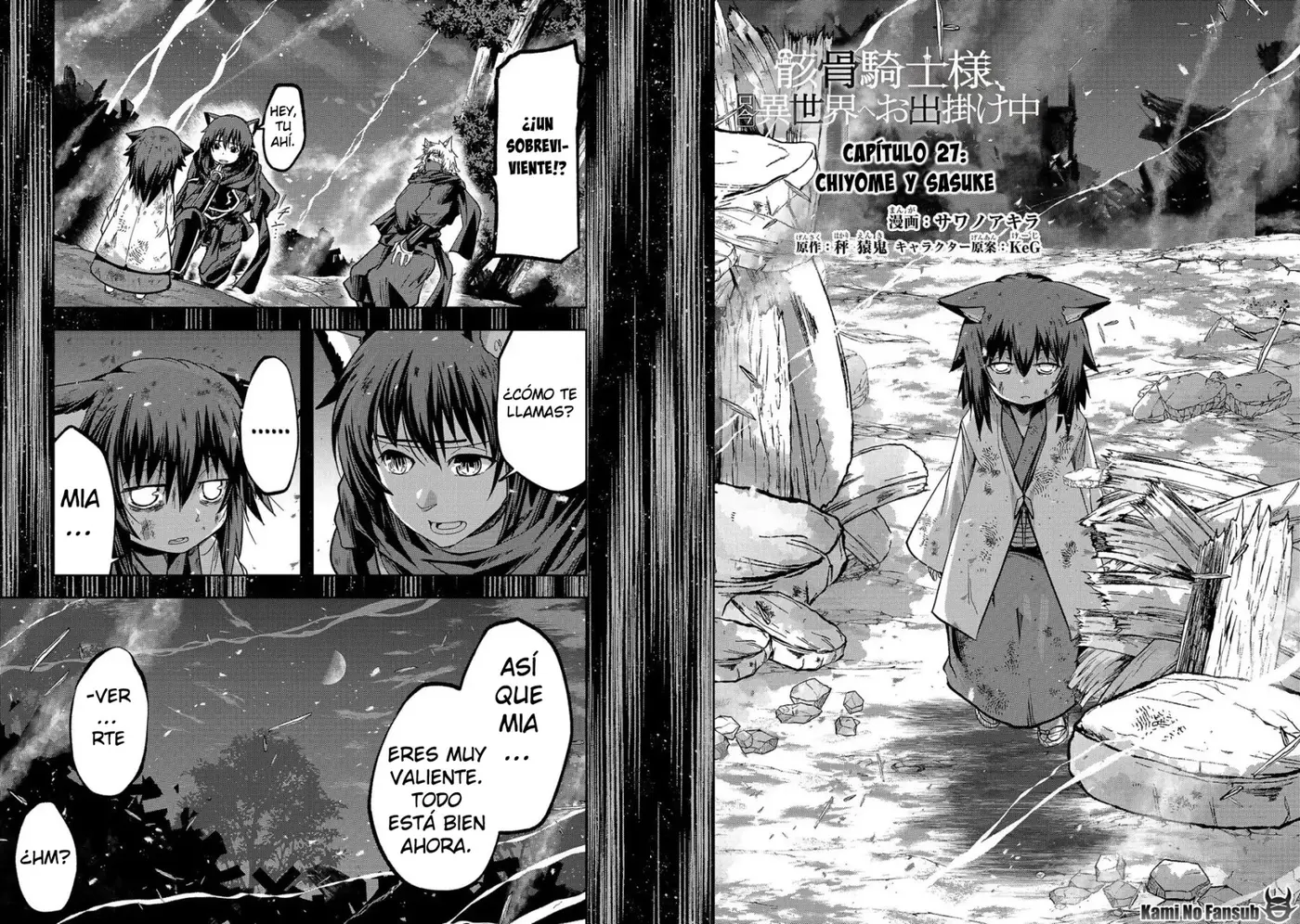 Gaikotsu Kishi-sama, Tadaima Isekai e Odekake-chuu (2017) - Capítulo 27 - Página 4 - LectorTMOo