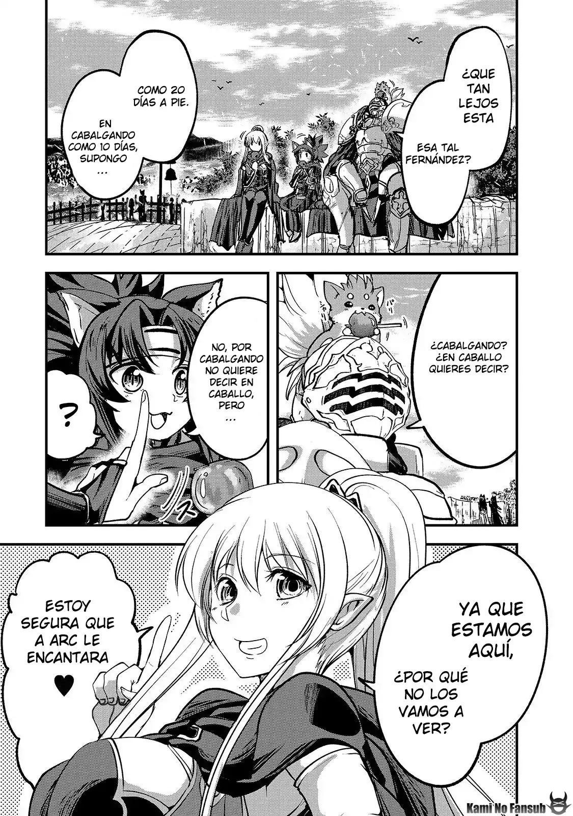 Gaikotsu Kishi-sama, Tadaima Isekai e Odekake-chuu (2017) - Capítulo 27 - Página 20 - LectorTMOo