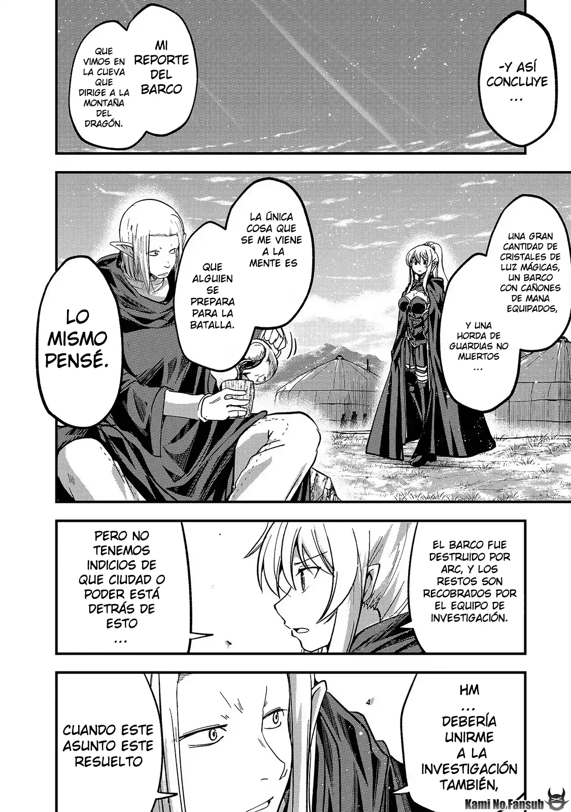 Gaikotsu Kishi-sama, Tadaima Isekai e Odekake-chuu (2017) - Capítulo 29 - Página 8 - LectorTMOo