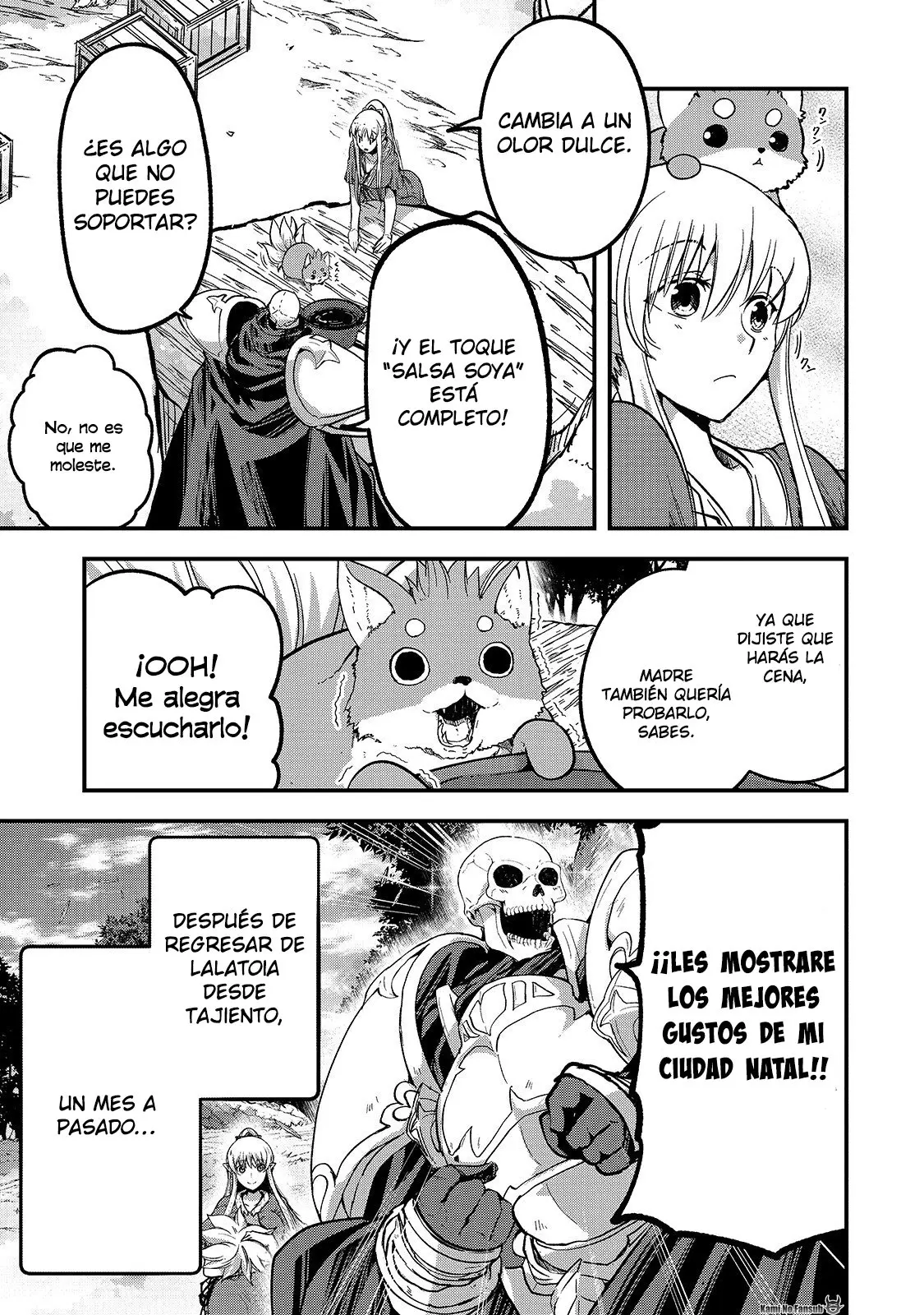Gaikotsu Kishi-sama, Tadaima Isekai e Odekake-chuu (2017) - Capítulo 34 - Página 7 - LectorTMOo