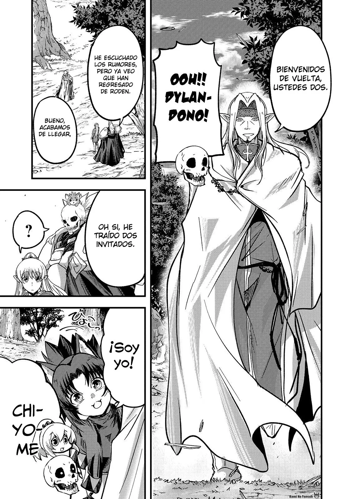 Gaikotsu Kishi-sama, Tadaima Isekai e Odekake-chuu (2017) - Capítulo 34 - Página 11 - LectorTMOo
