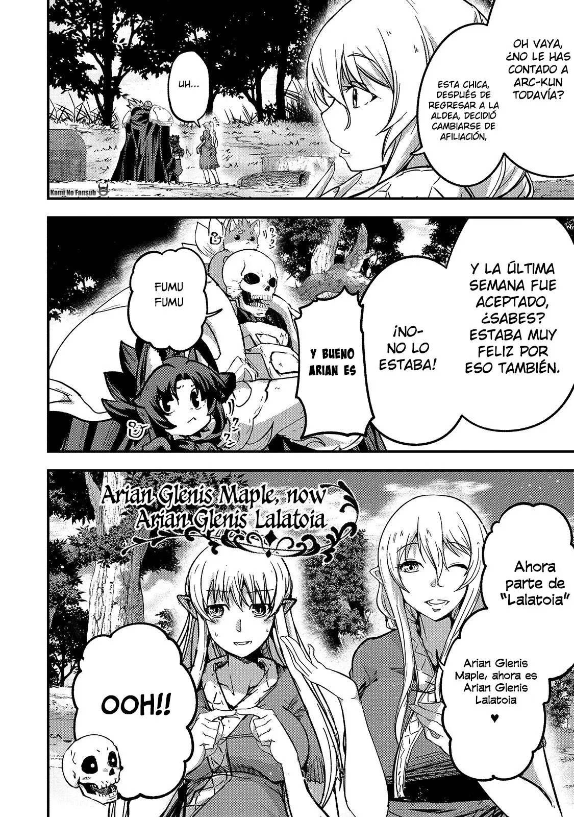 Gaikotsu Kishi-sama, Tadaima Isekai e Odekake-chuu (2017) - Capítulo 34 - Página 20 - LectorTMOo