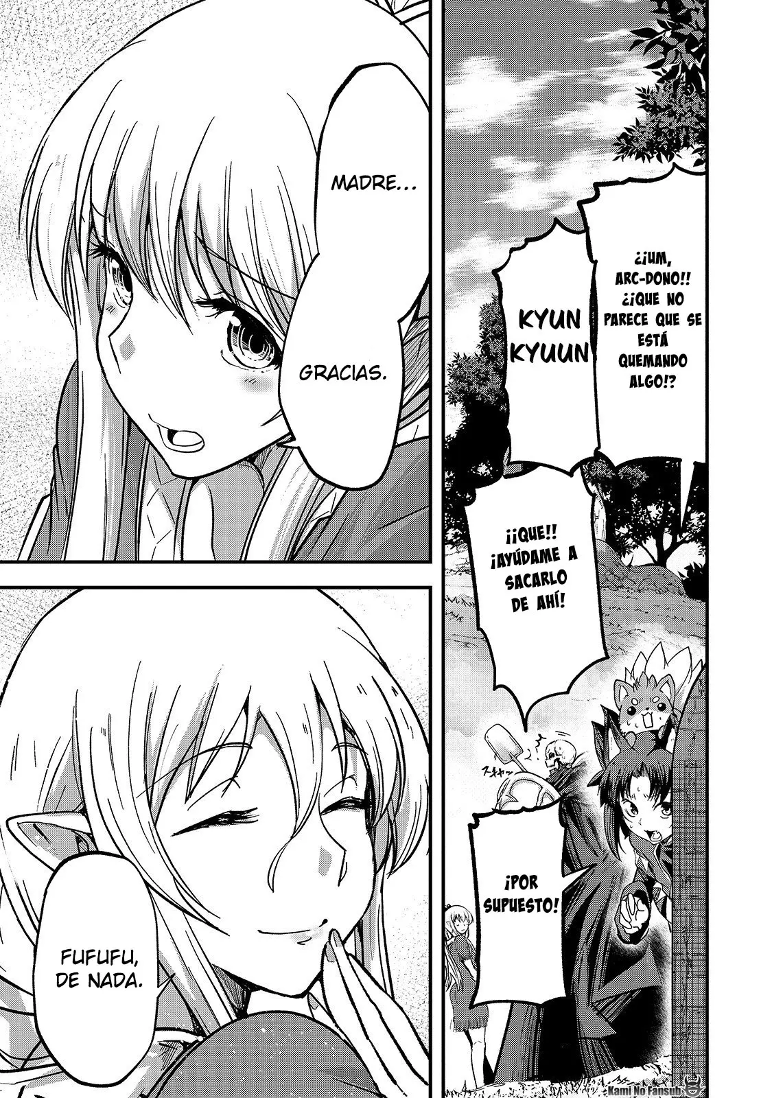 Gaikotsu Kishi-sama, Tadaima Isekai e Odekake-chuu (2017) - Capítulo 34 - Página 21 - LectorTMOo