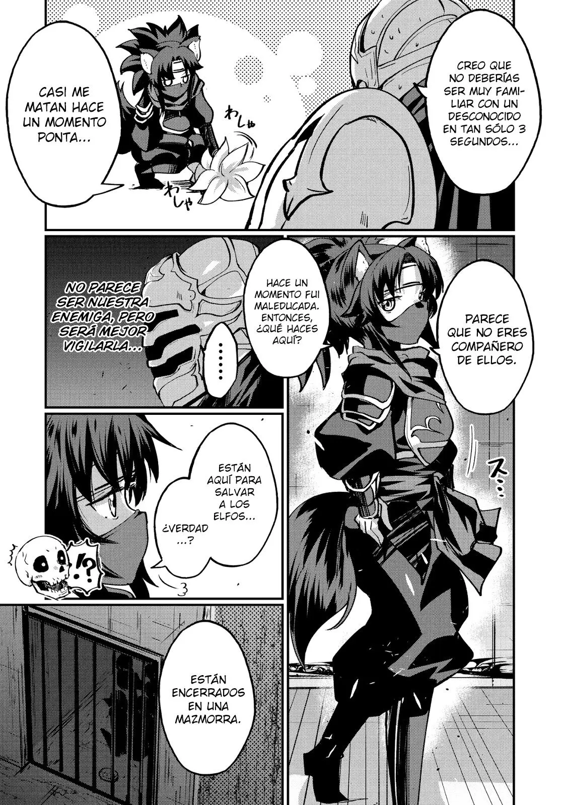 Gaikotsu Kishi-sama, Tadaima Isekai e Odekake-chuu (2017) - Capítulo 7 - Página 23 - LectorTMOo